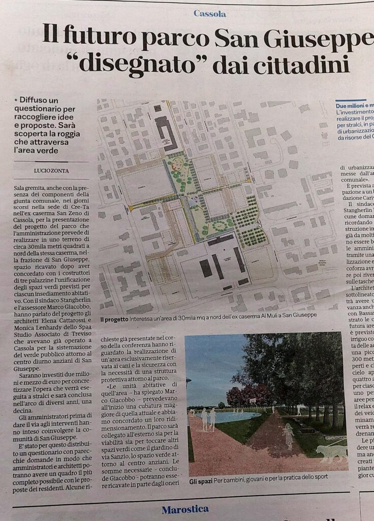 Articolo Parco San Giuseppe
